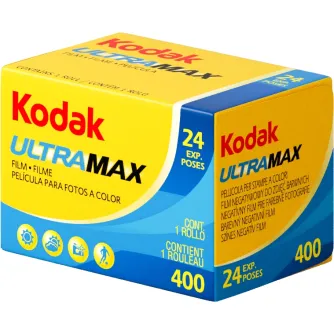 Foto filmiņas - KODAK 135 ULTRAMAX 400-24X1 BOXED 6034029 - perc šodien veikalā un ar piegādi