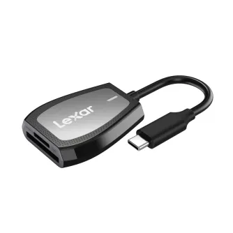 Atmiņas kartes - LEXAR CARDREADER PROFESSIONAL USB-C DUAL-SLOT READER, SUPPORT SD AND MICROSD UHS-II CARDS LRW470U-RNHNG - ātri pasūtīt no ražotāja