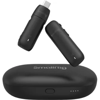 Wireless Lavalier Microphones - SMALLRIG 3495 Wave W1-C Wireless Lavalier Microphone USB-C for Android & iPhone - buy today in Master Foto store and with delivery