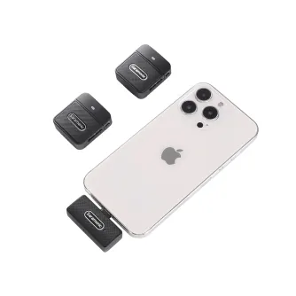 Bezvadu piespraužamie mikrofoni - Saramonic Blink100 B4 wireless audio transmission kit (RXDI + TX + TX) for Lightning iPhone - perc šodien veikalā un ar piegādi