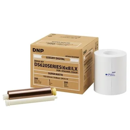 DNP Paper Super Matte 1 Roll à 200 prints 15x20 for DS620