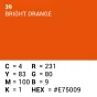 Backgrounds - Superior Achtergrondrol Bright Orange (nr 39) 2.72m x 11m P111439 - buy today in Master Foto store and with delivery Best choise selected by experts