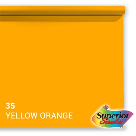 Superior Background Rol Yellow Orange (nr 35) 1.35m x 11m P101235