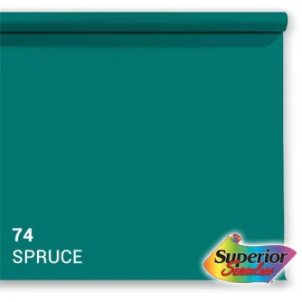 Foto foni - Superior Background Paper 74 Spruce 1.35 x 11m - ātri pasūtīt no ražotāja