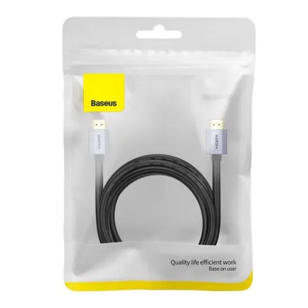 Baseus High Definition HDMI To HDMI Adapter 0.75m Black