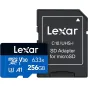 Memory Cards - LEXAR 633X MICROSDHC/SDXC W/ADAP (V30) R95/W45 256GB - quick order from manufacturer