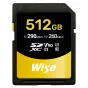 Memory Cards - Wise SD-N 512GB SDXC UHS-II V90 Memory Card WI-SD-N512 - quick order from manufacturer