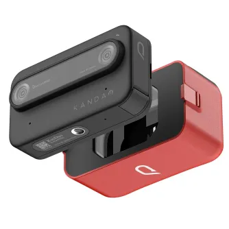 360, VR, Tiešraides kameras - Kandao QooCam EGO 3D Camera Black version - ātri pasūtīt no ražotāja