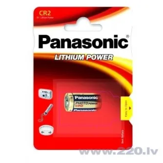 Baterijas, akumulatori un lādētāji - PANASONIC CR2 Lithium battery - ātri pasūtīt no ražotāja