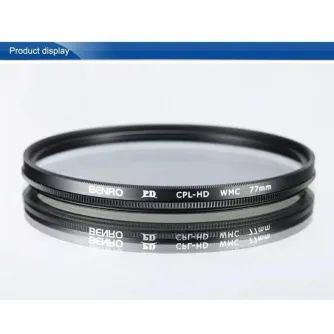 CPL polarizācijas filtri - Benro PD CPL 58mm filtrs - perc šodien veikalā un ar piegādi