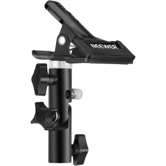Discontinued - NEEWER Photo Studio Heavy Duty Metal Clamp Holder with 5/8 Light Stand Attachment for Reflector 10086176