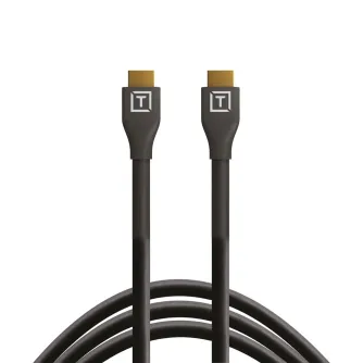 Wires, cables for video - Tether Tools HDMI to HDMI 2.0 (A to A) 4.6m Black CABLE TETHERPRO - quick order from manufacturer