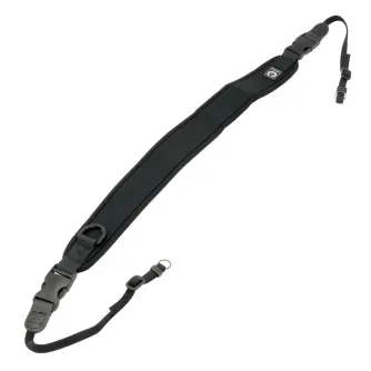 Kameru siksniņas - Caruba Camera Neckstrap - Comfort + Quick release (Black) - perc šodien veikalā un ar piegādi