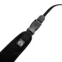 Kameru siksniņas - Caruba Camera Neckstrap - Comfort + Quick release (Black) - perc šodien veikalā un ar piegādi