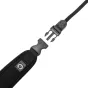 Kameru siksniņas - Caruba Camera Neckstrap - Comfort + Quick release (Black) - perc šodien veikalā un ar piegādi