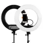 LED Gredzenveida lampas - Caruba Round Vlogger 18 inch LED Set Economy with Bag - Black - perc šodien veikalā un ar piegādi