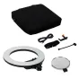 LED Gredzenveida lampas - Caruba Round Vlogger 18 inch LED Set Economy with Bag - Black - perc šodien veikalā un ar piegādi