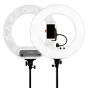 LED Gredzenveida lampas - Caruba Round Vlogger 18 inch LED Set Economy with Bag - White - perc šodien veikalā un ar piegādi