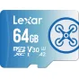 LEXAR FLY microSDXC 1066x UHS-I / R160/W60MB (C10/A2/V30/U3) 64GB