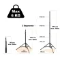 Statīvi apgaismojumam - walimex pro WT-806 Lamp Tripod, 256cm - perc šodien veikalā un ar piegādi