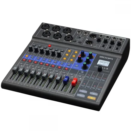 Zoom LiveTrak L 8 Digital Mixer and Recorder