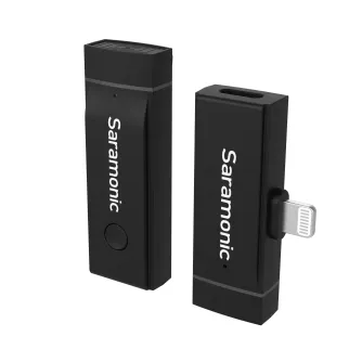 Bezvadu piespraužamie mikrofoni - Saramonic Blink Go-D1 Lightning iPhone bezvadu audio pārraides komplekts - perc šodien veikalā un ar piegādi