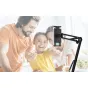 Mobile Phones Tripods - Puluz desk stand with phone/tablet holder (black) - quick order from manufacturer Best choise selected by experts