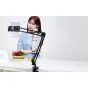 Mobile Phones Tripods - Puluz desk stand with phone/tablet holder (black) - quick order from manufacturer Best choise selected by experts