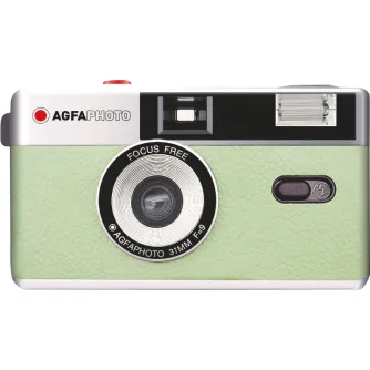 Filmu kameras - AGFAPHOTO REUSABLE CAMERA 35MM GREEN 603004 - perc šodien veikalā un ar piegādi
