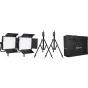 KIT NANLITE 2 LIGHT KIT 900CSA W/CARRY CASE & LIGHT STAND 118989