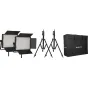 LED Gaismas paneļi - KIT NANLITE 2 LIGHT KIT 1200CSA W CARRY CASE LIGHT STAND 118992 - ātri pasūtīt no ražotāja