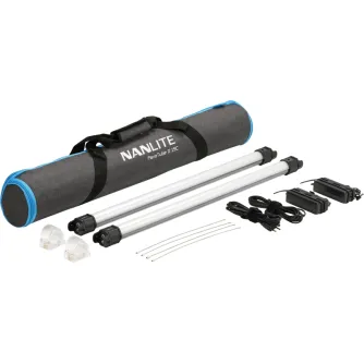 LED Gaismas nūjas - NANLITE PAVOTUBE II 15C LED RGBWW TUBE LIGHT 2 LIGHT KIT 15-2025-2KIT - ātri pasūtīt no ražotāja