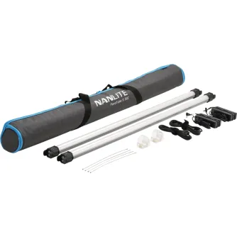 LED Gaismas nūjas - NANLITE PAVOTUBE II 30C LED RGBWW TUBE LIGHT 2 LIGHT KIT 15-2026-2KIT - perc šodien veikalā un ar piegādi