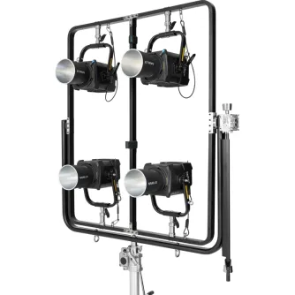 Statīvi apgaismojumam - NANLUX EVOKE FOUR-LIGHT FRAME WITH JUNIOR PIN FR-JP-4 - ātri pasūtīt no ražotāja