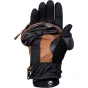 Cimdi - VALLERRET SKADI ZIPPER MITT PSP BROWN M 20SKD-BR-M_BROWN - ātri pasūtīt no ražotāja