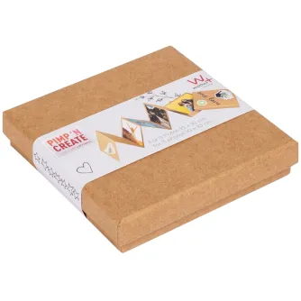 Albumi - WALTHER LePorello 10x10 cm brown - ātri pasūtīt no ražotāja