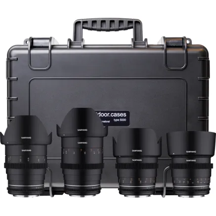 SAMYANG 4 KIT VDSLR MK2 MFT HARDCASE 121430