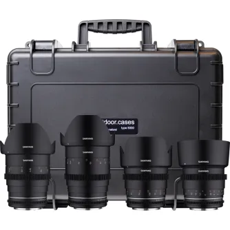CINEMA Video objektīvi - SAMYANG 4 KIT VDSLR MK2 CANON RF HARDCASE 121432 - ātri pasūtīt no ražotāja