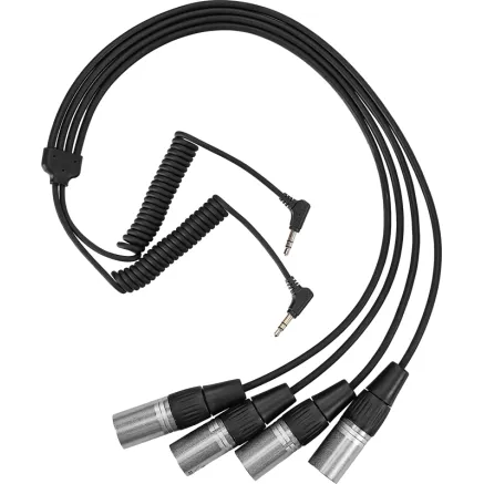 SARAMONIC CABLE SR-C2020 DUAL 3.5MM TRS MALE TO FOUR XLR MALE CABLE (SR-C2020) SR-C2020