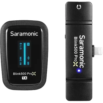 Wireless Lavalier Microphones - SARAMONIC BLINK 500 ProX B3 2,4GHz wireless Lighting for iPhone - buy today in Master Foto store and with delivery