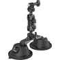 Foto statīvi - SMALLRIG 3566 SUCTION CUP PORTABLE DUAL WITH CAMERA MOUNT SC-2K 3566 - ātri pasūtīt no ražotāja