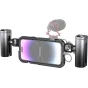 Ietvars kameram CAGE - SMALLRIG 4078 MOBILE VIDEO CAGE KIT (DUAL HANDHELD) FOR IPHONE 14 PRO MAX 4078 - ātri pasūtīt no ražotāja