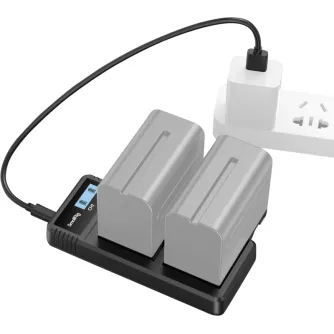 Kameras bateriju lādētāji - SMALLRIG 4086 BATTERY CHARGER FOR NP-F970 BATTERIES 4086 - perc šodien veikalā un ar piegādi