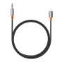 Wires, cables for video - Mcdodo CA-0780 Lightning iPhone to 3.5mm AUX mini jack cable, 1.2m (black) - buy today in Master Foto store and with delivery