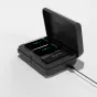 Bezvadu piespraužamie mikrofoni - BY-XM6-K3 - 2.4GHz Dual-channel Wireless Microphone iOS/Lightning devices 1+1 w/charging box - ātri pasūtīt no ražotāja