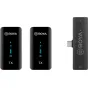 Wireless Lavalier Microphones - BY-XM6-S6 - 2.4GHz Dual-channel Wireless Microphone for Type-C Android iPhone - buy today in Master Foto store and with delivery
