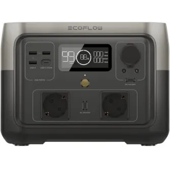 Portatīvie saules paneļi un spēkstacijas - EcoFlow battery bank-charging station RIVER 2 Max 512Wh 5005401005 - ātri pasūtīt no ražotāja