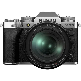 Mirrorless Cameras - Fujifilm X-T5 + XF16-80mm F4 R OIS WR Silver - quick order from manufacturer