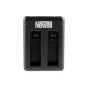 Kameras bateriju lādētāji - Newell SDC-USB two-channel charger for AHDBT-401 batteries - perc šodien veikalā un ar piegādi