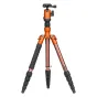 Foto statīvi - Fotopro X go Gecko Orange Brown - ātri pasūtīt no ražotāja